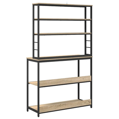 Kitchen Shelf Sonoma Oak 100 x 40 x 168 cm Engineered Wood