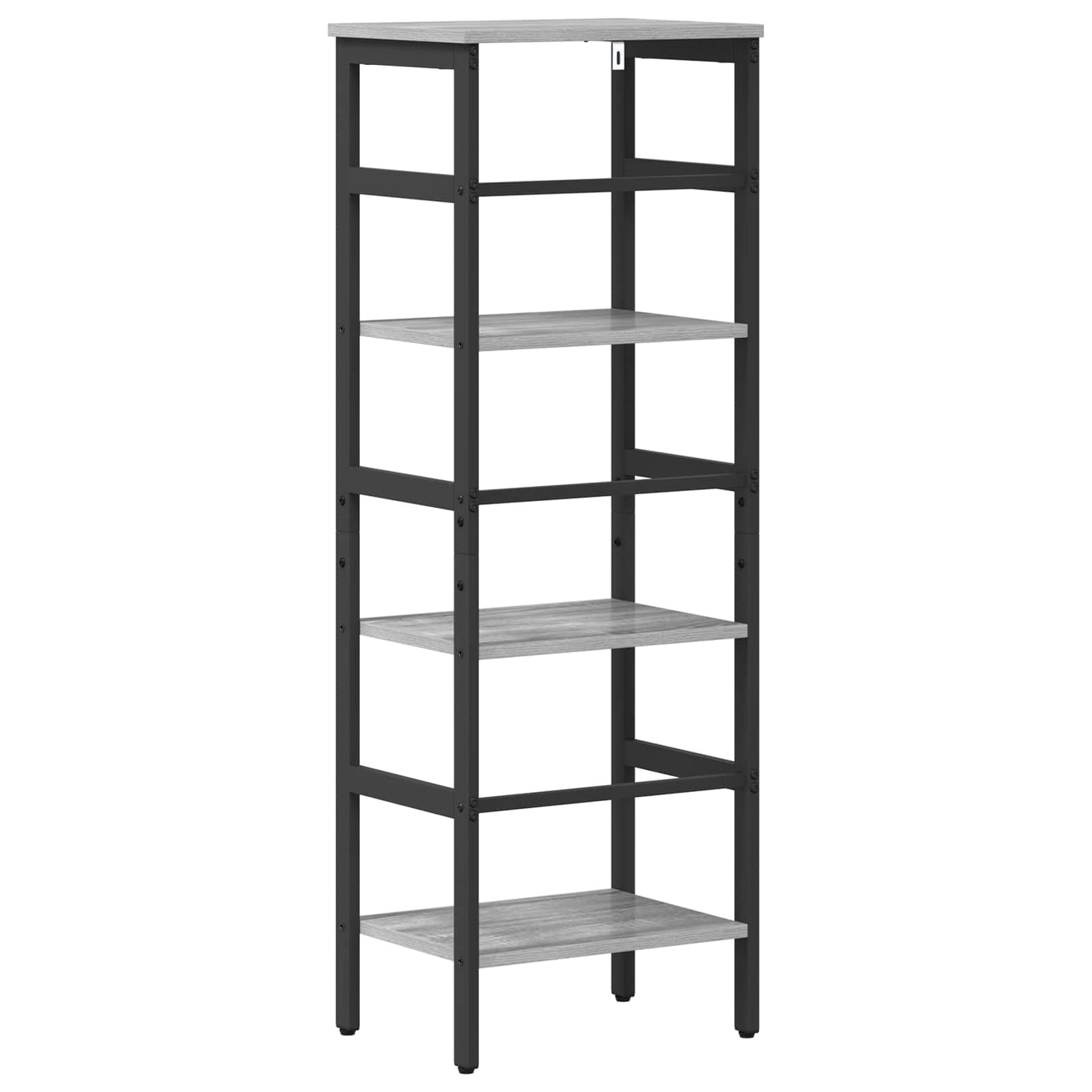 Bookshelf Grey Sonoma 40 x 29.5 x 115 cm Engineered Wood