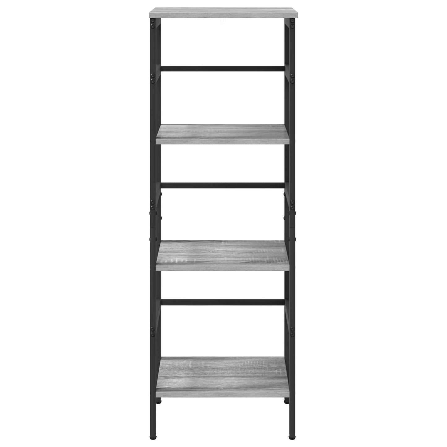 Bookshelf Grey Sonoma 40 x 29.5 x 115 cm Engineered Wood