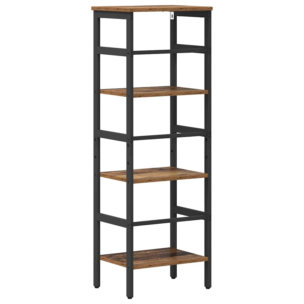 Bookshelf Old Wood 40 x 29.5 x 115 cm Engineered Wood