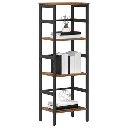 Bookshelf Old Wood 40 x 29.5 x 115 cm Engineered Wood