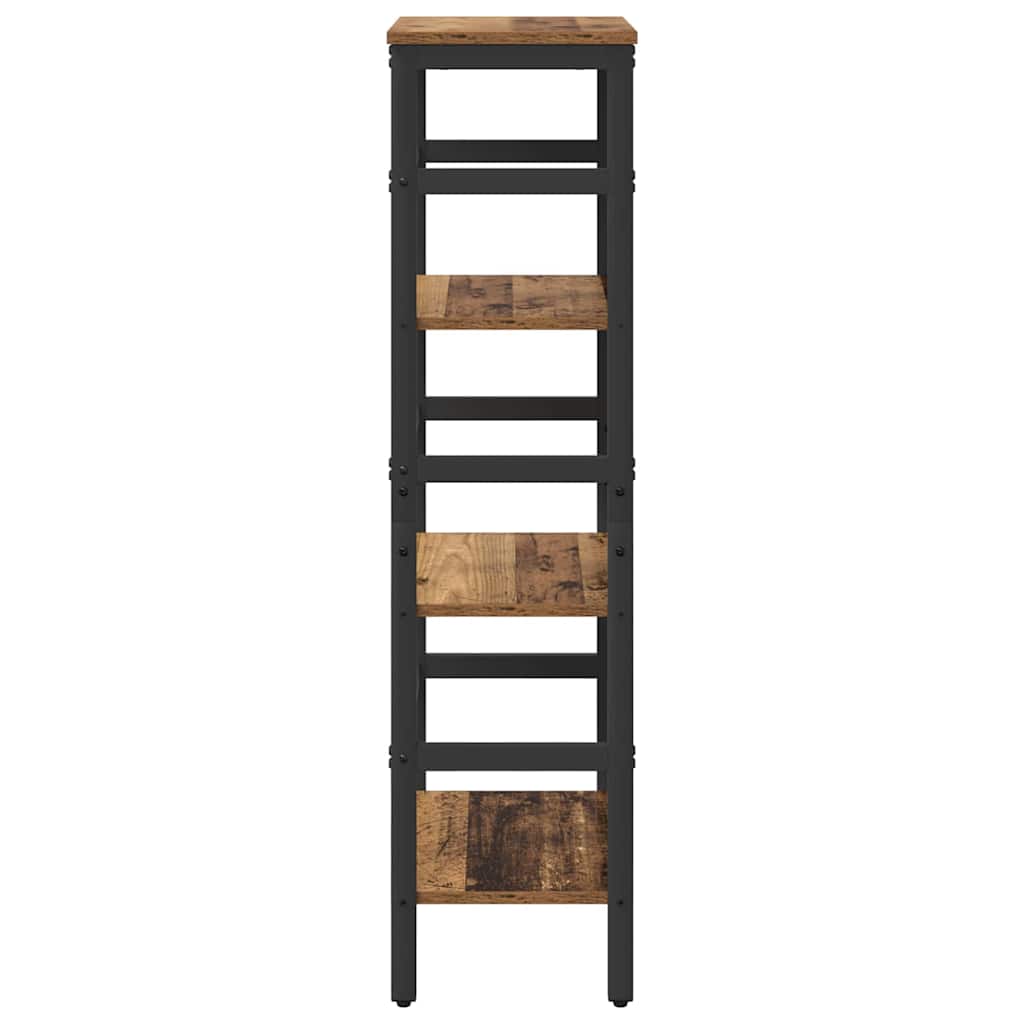 Bookshelf Old Wood 40 x 29.5 x 115 cm Engineered Wood