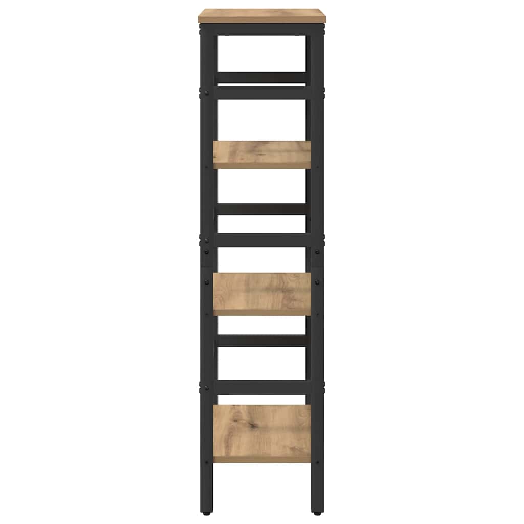 Bookshelf Artisan Oak 40 x 29.5 x 115 cm Engineered Wood