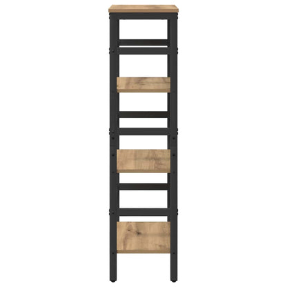 Bookshelf Artisan Oak 40 x 29.5 x 115 cm Engineered Wood