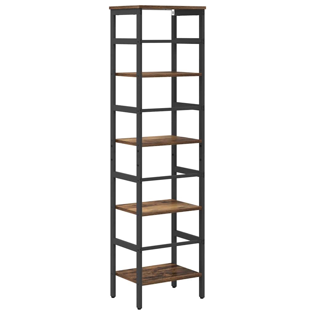 Bookshelf Old Wood 40 x 29.5 x 149 cm Engineered Wood