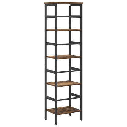Bookshelf Old Wood 40 x 29.5 x 149 cm Engineered Wood