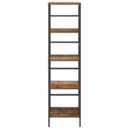 Bookshelf Old Wood 40 x 29.5 x 149 cm Engineered Wood