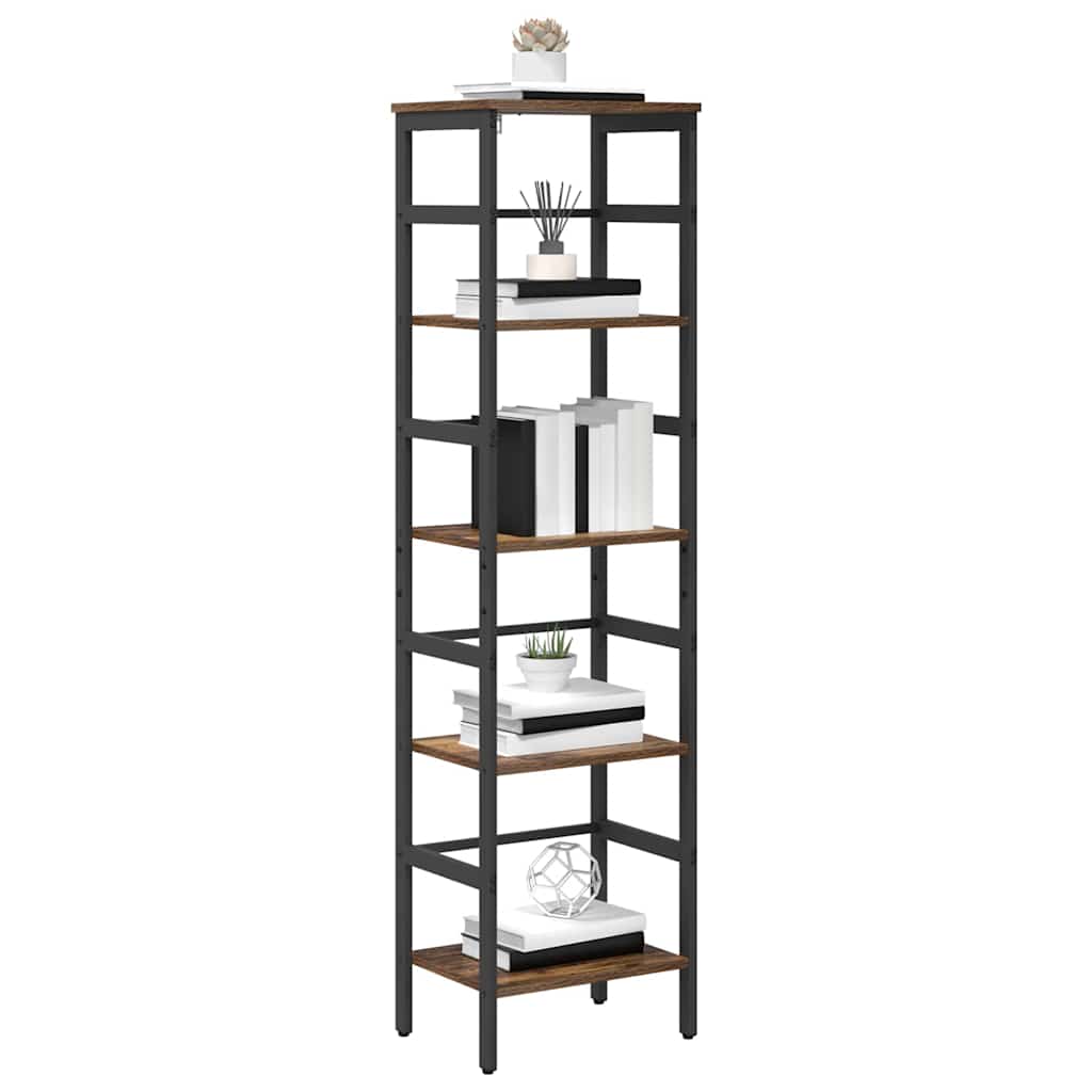 Bookshelf Old Wood 40 x 29.5 x 149 cm Engineered Wood