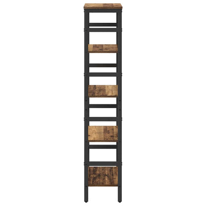 Bookshelf Old Wood 40 x 29.5 x 149 cm Engineered Wood