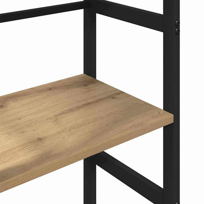 Bookshelf Artisan Oak 40 x 29.5 x 149 cm Engineered Wood