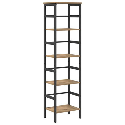 Bookshelf Artisan Oak 40 x 29.5 x 149 cm Engineered Wood