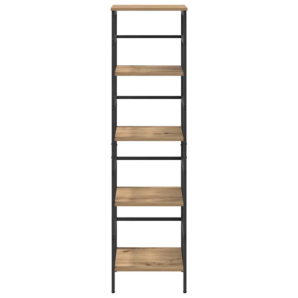 Bookshelf Artisan Oak 40 x 29.5 x 149 cm Engineered Wood