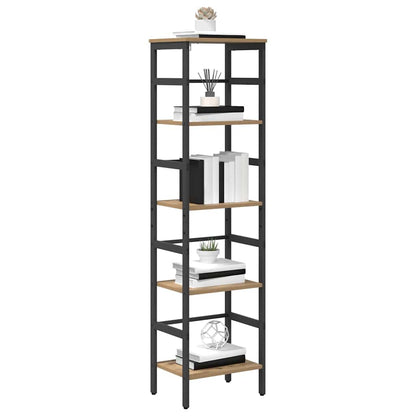 Bookshelf Artisan Oak 40 x 29.5 x 149 cm Engineered Wood