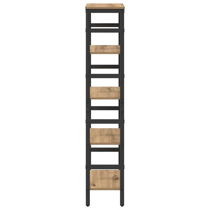 Bookshelf Artisan Oak 40 x 29.5 x 149 cm Engineered Wood