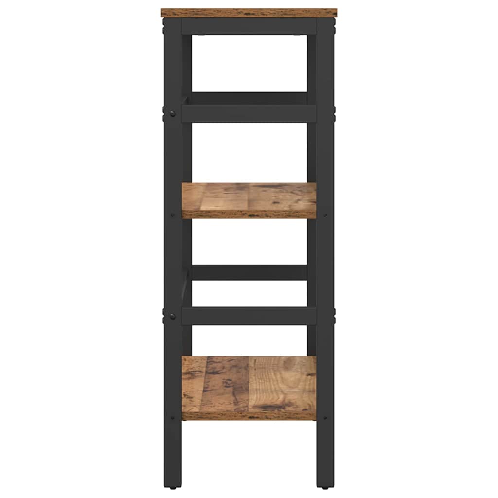 Bookshelf Old Wood 60 x 29.5 x 81 cm Engineered Wood