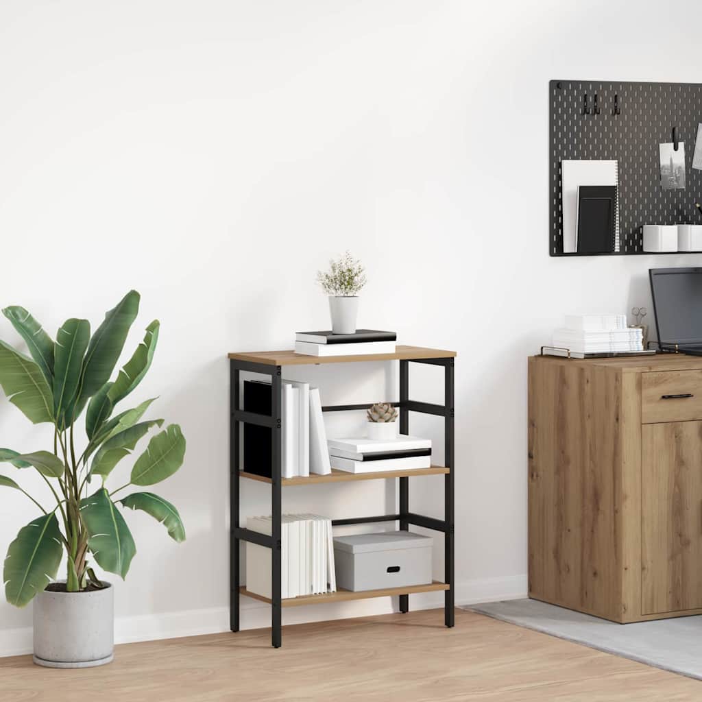 Bookshelf Artisan Oak 60 x 29.5 x 81 cm Engineered Wood