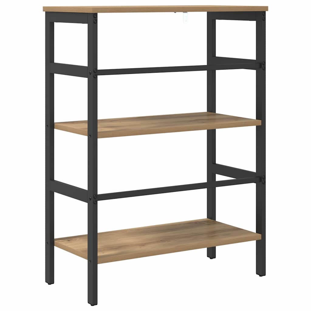 Bookshelf Artisan Oak 60 x 29.5 x 81 cm Engineered Wood