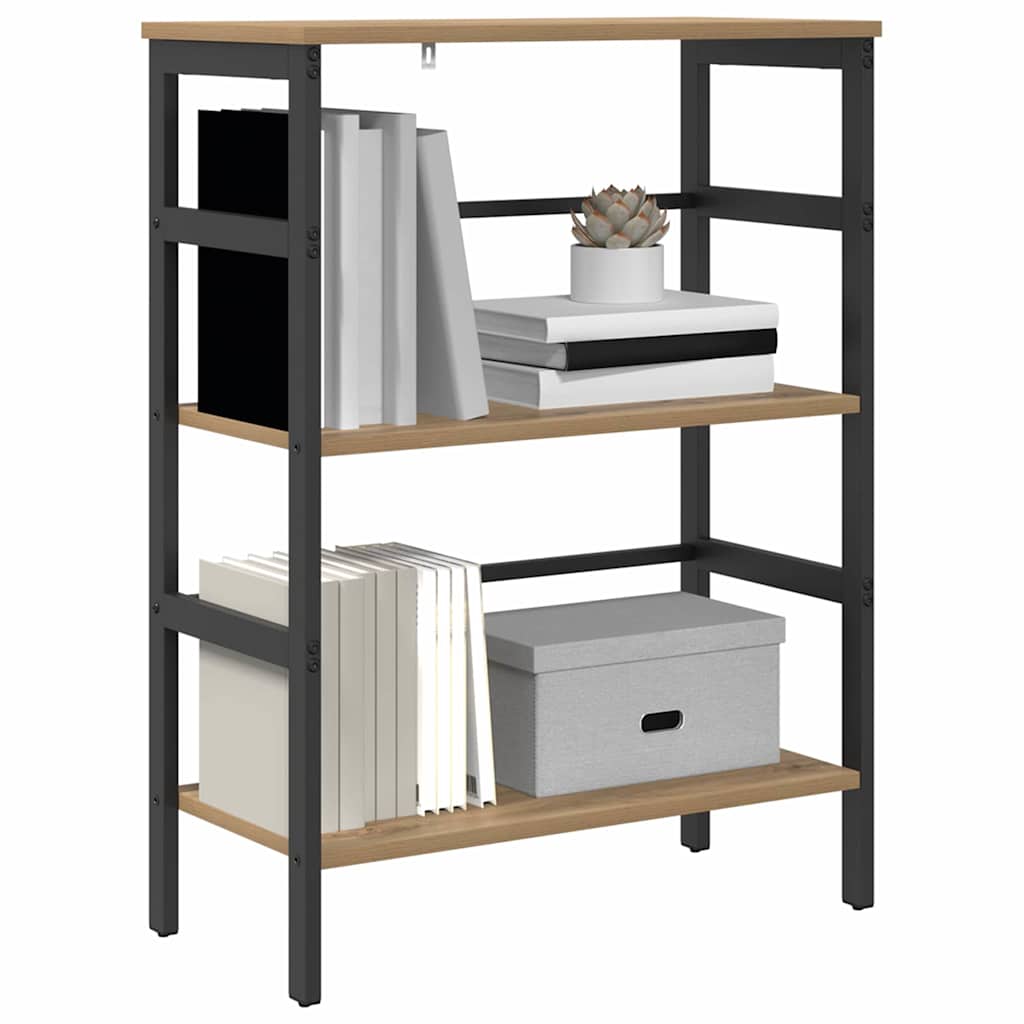 Bookshelf Artisan Oak 60 x 29.5 x 81 cm Engineered Wood