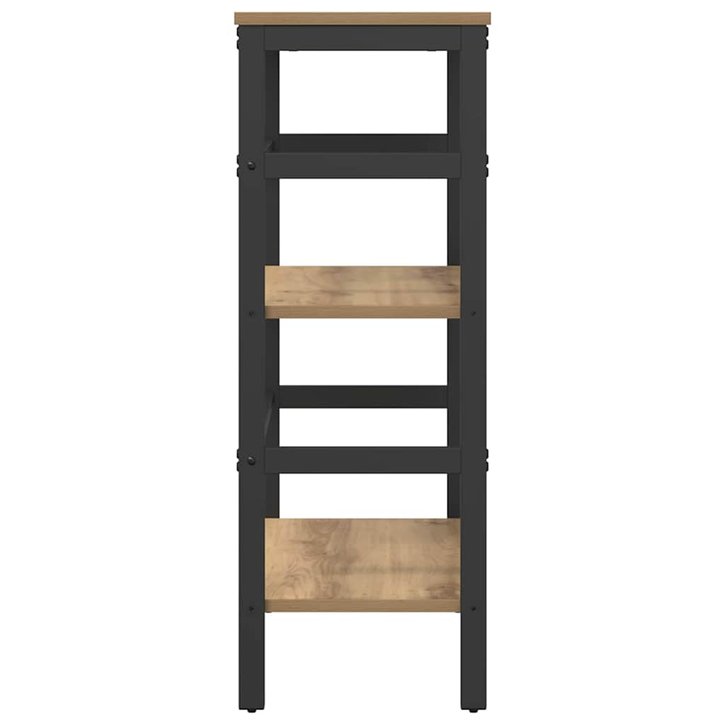 Bookshelf Artisan Oak 60 x 29.5 x 81 cm Engineered Wood