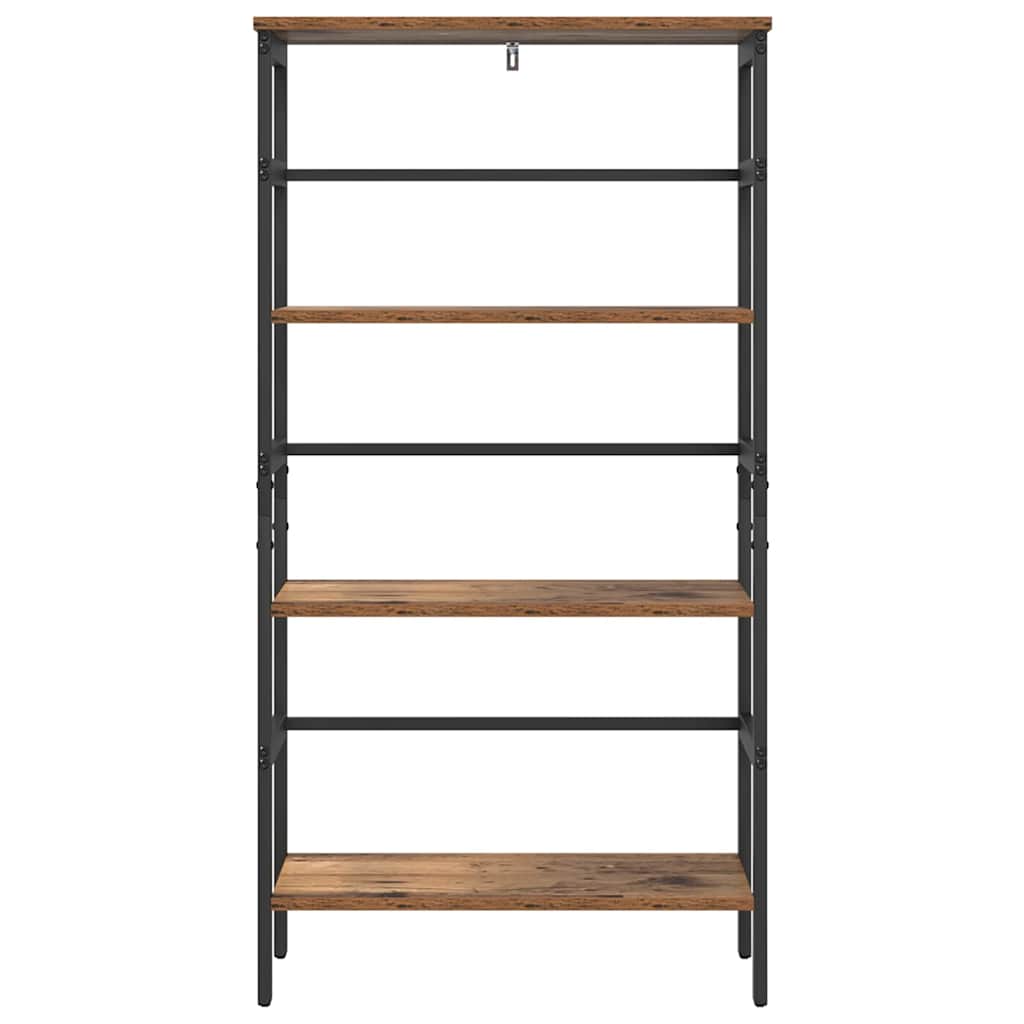 Bookshelf Old Wood 60 x 29.5 x 115 cm Engineered Wood