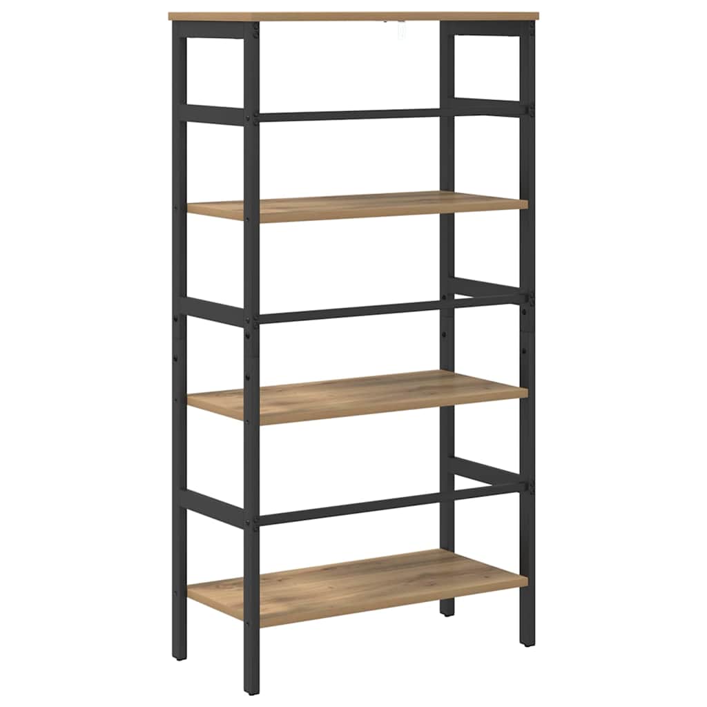 Bookshelf Artisan Oak 60 x 29.5 x 115 cm Engineered Wood