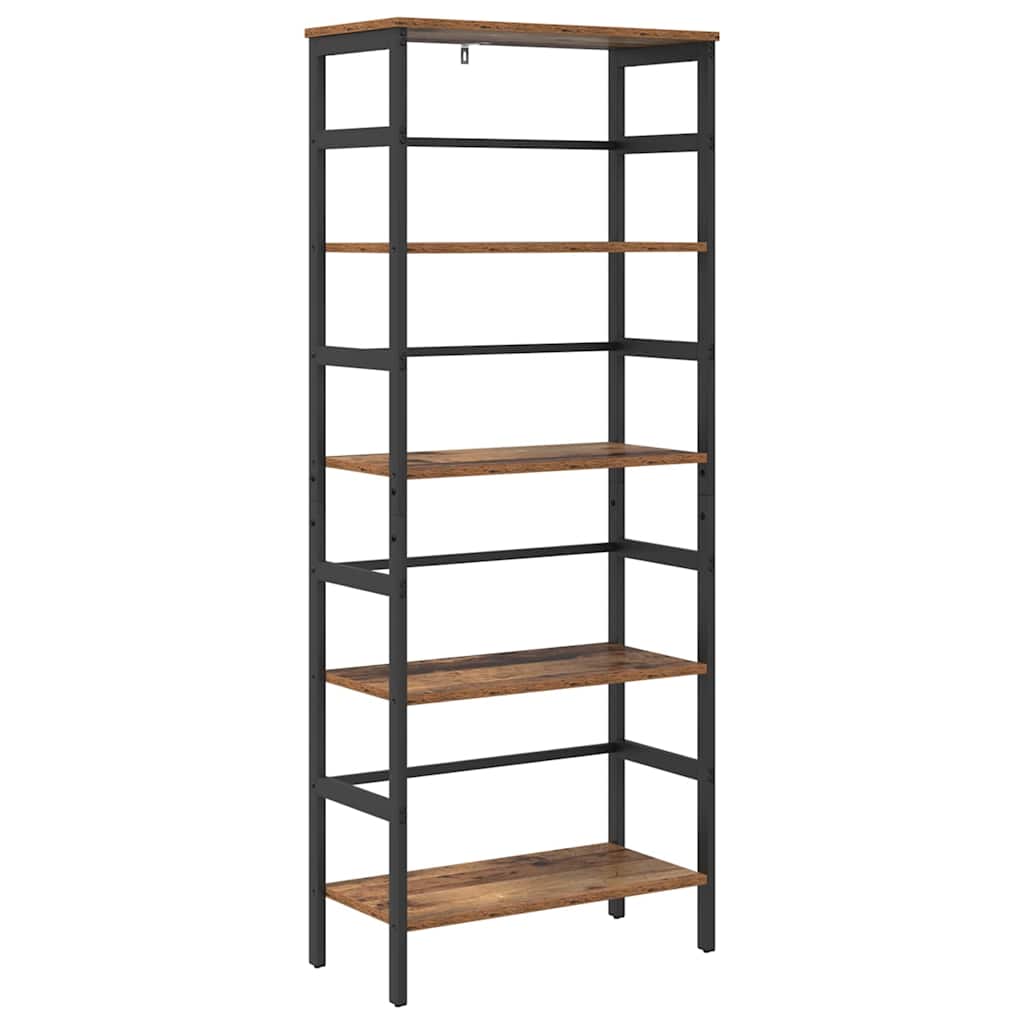 Bookshelf Old Wood 60 x 29.5 x 149 cm Engineered Wood