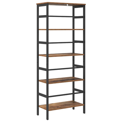 Bookshelf Old Wood 60 x 29.5 x 149 cm Engineered Wood