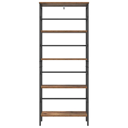 Bookshelf Old Wood 60 x 29.5 x 149 cm Engineered Wood