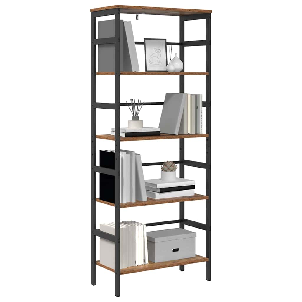 Bookshelf Old Wood 60 x 29.5 x 149 cm Engineered Wood
