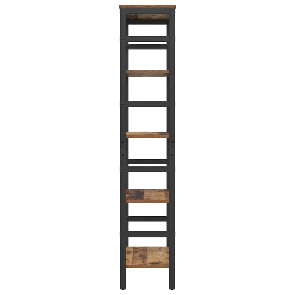 Bookshelf Old Wood 60 x 29.5 x 149 cm Engineered Wood