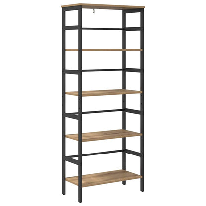 Bookshelf Artisan Oak 60 x 29.5 x 149 cm Engineered Wood