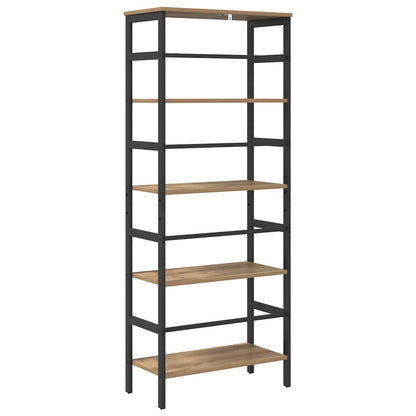 Bookshelf Artisan Oak 60 x 29.5 x 149 cm Engineered Wood