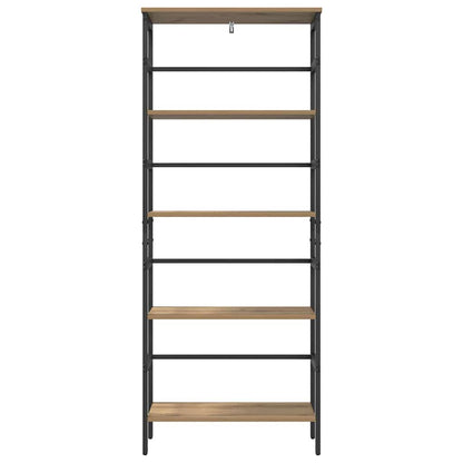 Bookshelf Artisan Oak 60 x 29.5 x 149 cm Engineered Wood