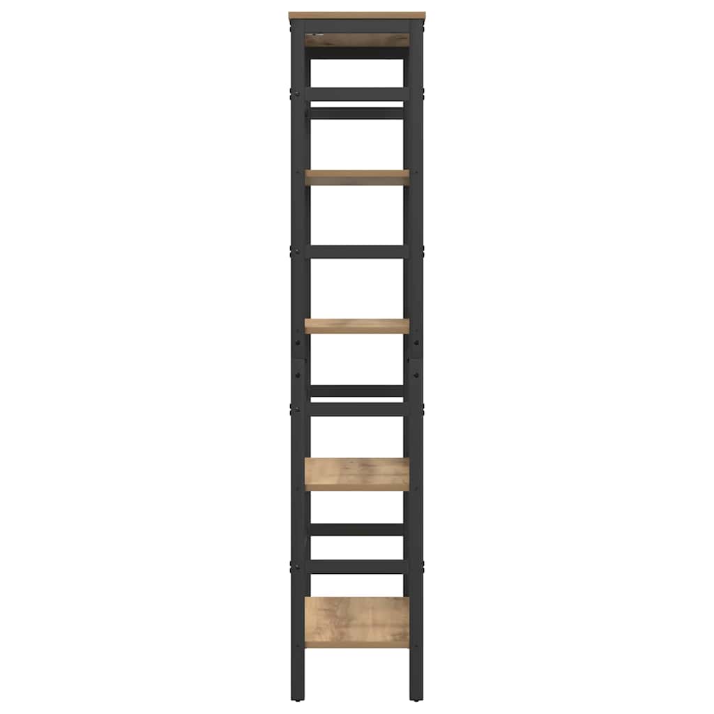 Bookshelf Artisan Oak 60 x 29.5 x 149 cm Engineered Wood