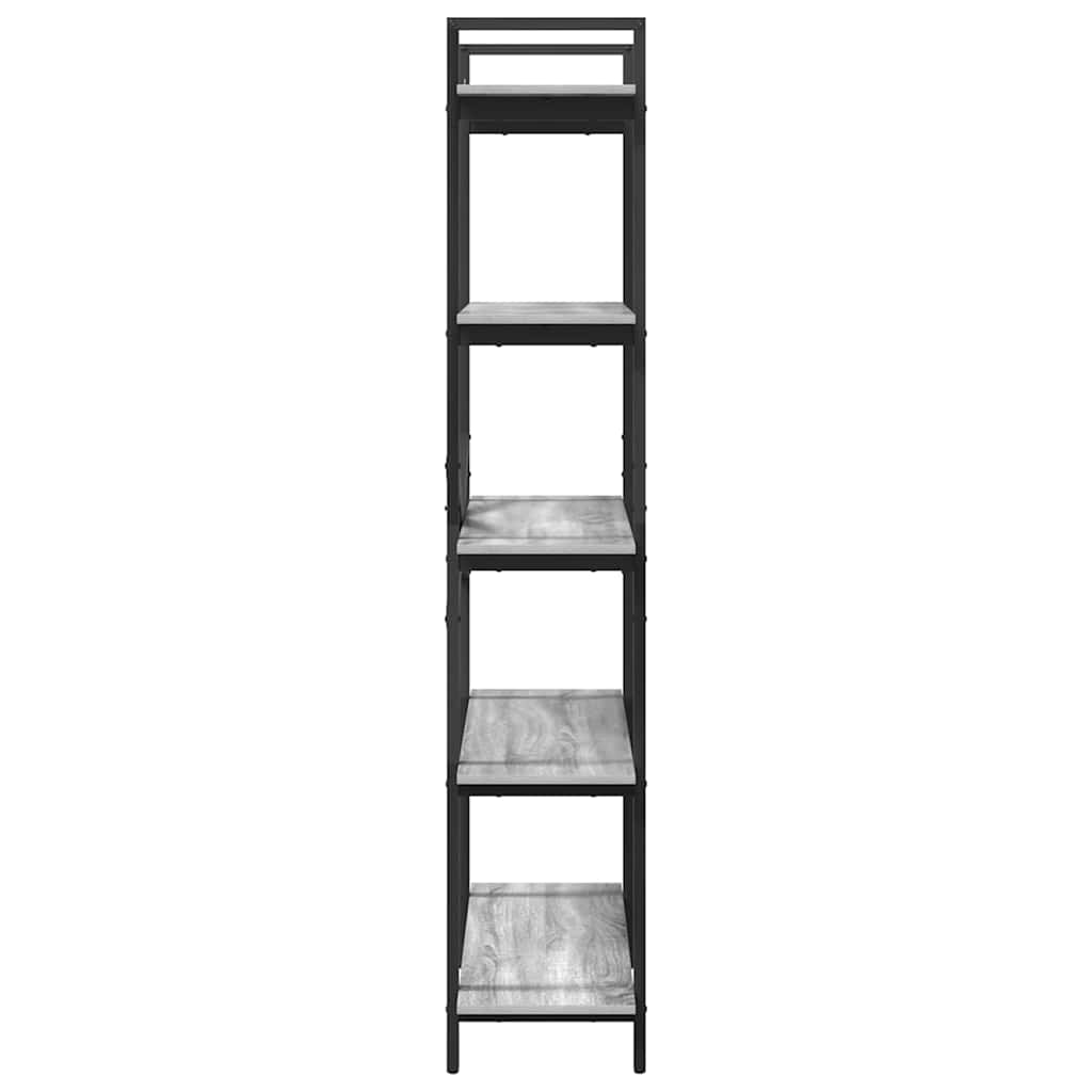 Bookshelf 5-Tier 100 x 33.5 x 178 cm Engineered Wood
