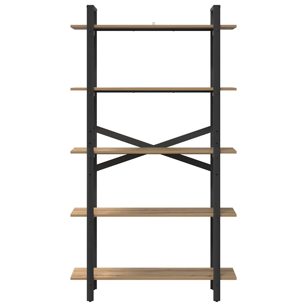 Bookshelf Artisan Oak 100 x 33.5 x 178 cm Engineered Wood
