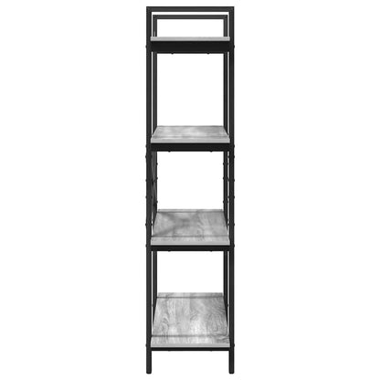 Bookshelf 4-Tier 100 x 33.5 x 140 cm Engineered Wood