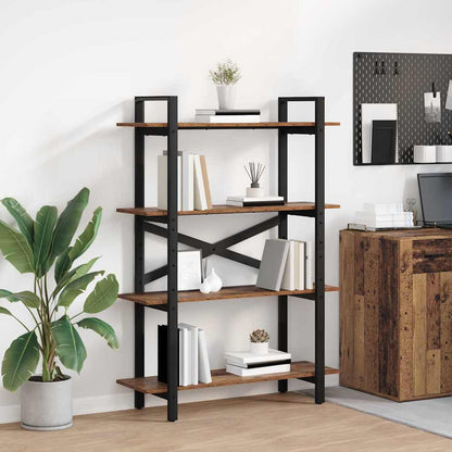 Bookshelf Old Wood 100 x 33.5 x 140 cm Engineered Wood