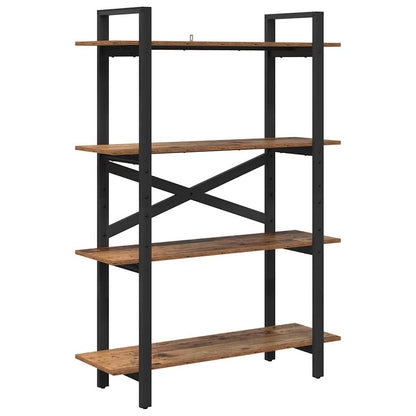 Bookshelf Old Wood 100 x 33.5 x 140 cm Engineered Wood