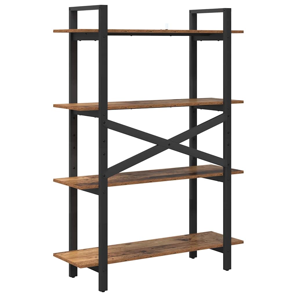 Bookshelf Old Wood 100 x 33.5 x 140 cm Engineered Wood