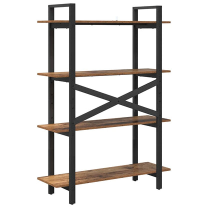 Bookshelf Old Wood 100 x 33.5 x 140 cm Engineered Wood