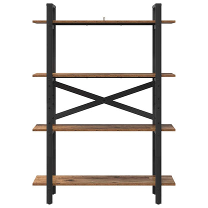 Bookshelf Old Wood 100 x 33.5 x 140 cm Engineered Wood