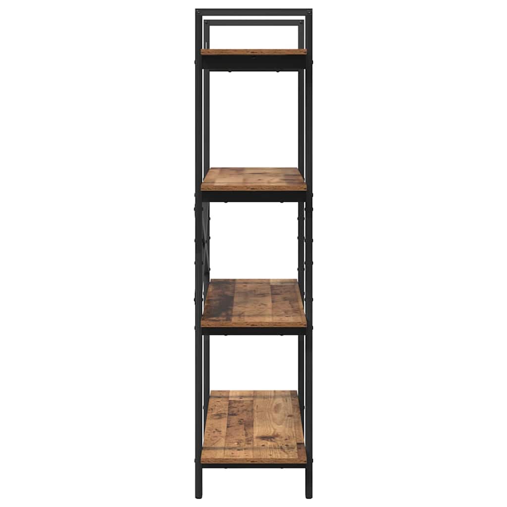 Bookshelf Old Wood 100 x 33.5 x 140 cm Engineered Wood