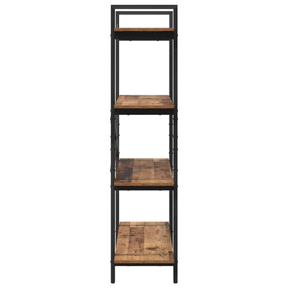 Bookshelf Old Wood 100 x 33.5 x 140 cm Engineered Wood