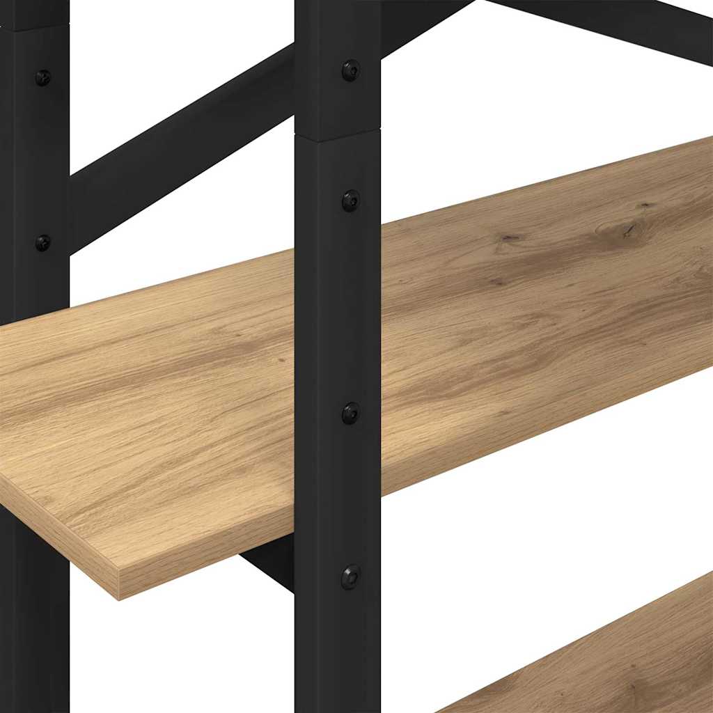 Bookshelf Artisan Oak 100 x 33.5 x 140 cm Engineered Wood