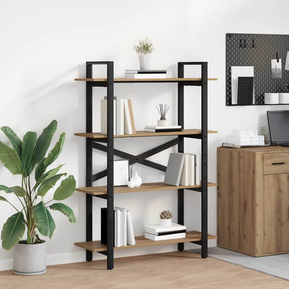 Bookshelf Artisan Oak 100 x 33.5 x 140 cm Engineered Wood