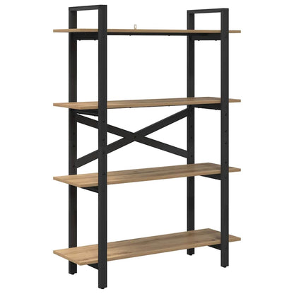 Bookshelf Artisan Oak 100 x 33.5 x 140 cm Engineered Wood