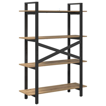 Bookshelf Artisan Oak 100 x 33.5 x 140 cm Engineered Wood