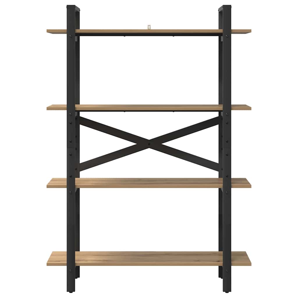 Bookshelf Artisan Oak 100 x 33.5 x 140 cm Engineered Wood
