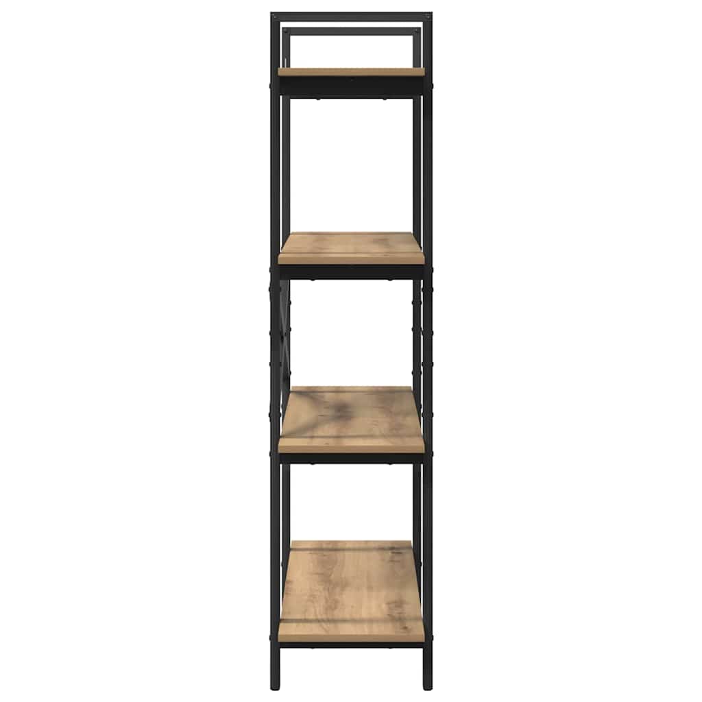 Bookshelf Artisan Oak 100 x 33.5 x 140 cm Engineered Wood